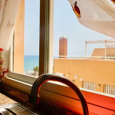 Primera Linea De Mar Con Terraza Atico En Magic World - Marina Dor Apartment *